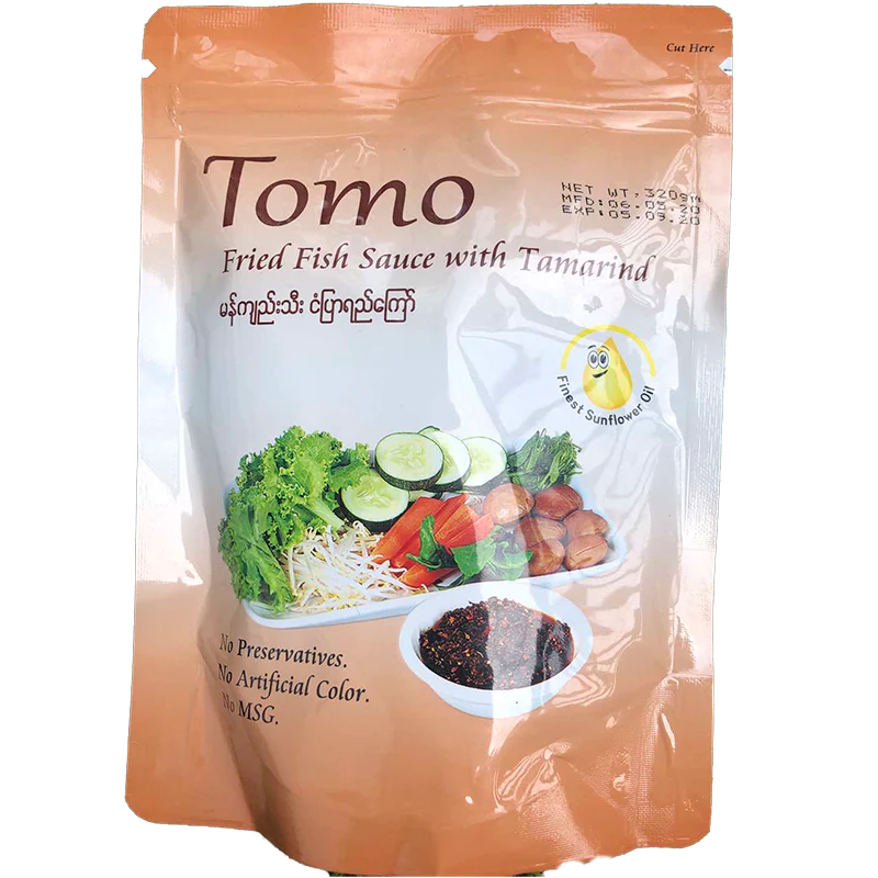 Tomo မန်ကျည်းသီးငံပြာရည်ကြော်320g