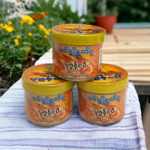 [WHAE0017] ပင်ပျိုရွက်နု ပုဇွန်ငပိ 400g
