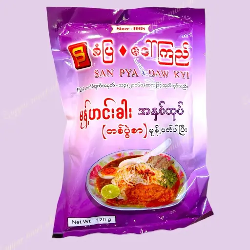 [WHAE0060] စံပြဒေါ်ကြည် မုန့်ဖက်ပါ မုန့်ဟင်းခါးတစ်ပွဲစာ