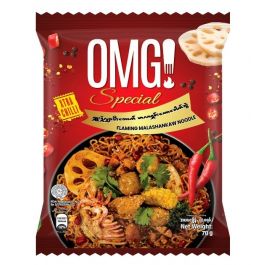 [WHAE0078] OMG ရှူးရှဲလျှာမီးတောက်မာလာရှမ်းကော ခေါက်ဆွဲ 70g