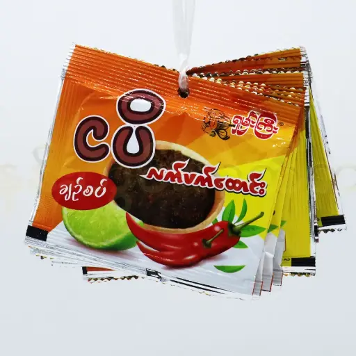 [WHAE0402] ရှမ်းကြီးငပိလက်ဖက်‌ထောင်းတွဲ16g
