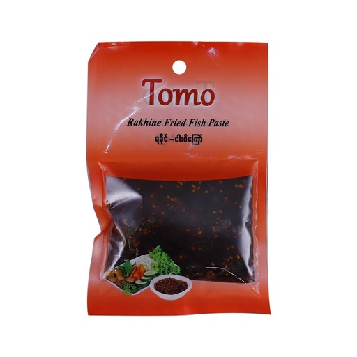 [WHAE0421] Tomo ရခိုင် ငါးပိကြော်200g